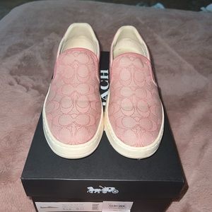 COACH slip on shoes